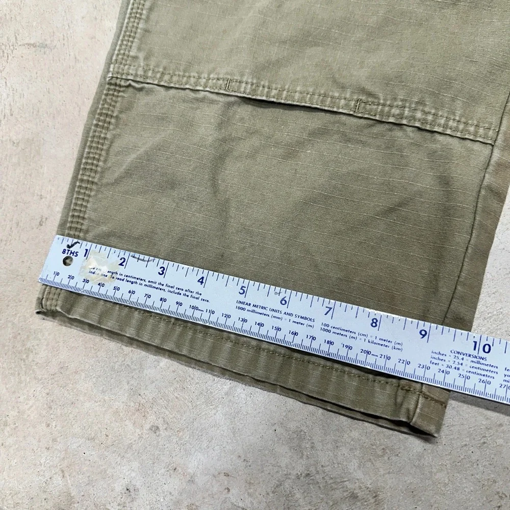 Wrangler Workwear Men Khaki Cargo Pants Utility Work‎ Pants Size 42x34